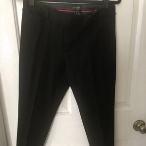 Banana Republic black crop Sloan pants